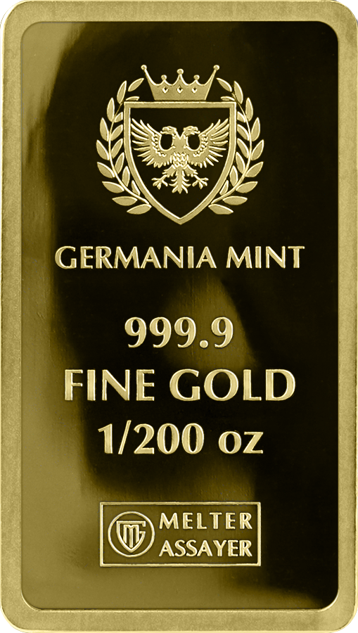 Germania Mint 1/200 oz Goldbarren Au999.9 in Safepack
