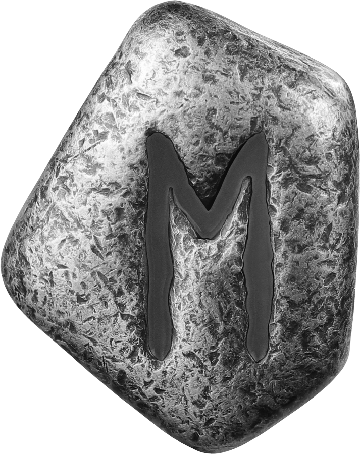 Germania Mint 1 oz Silber Guss Silberbarren Runes Collection Neongrün: Ehwaz