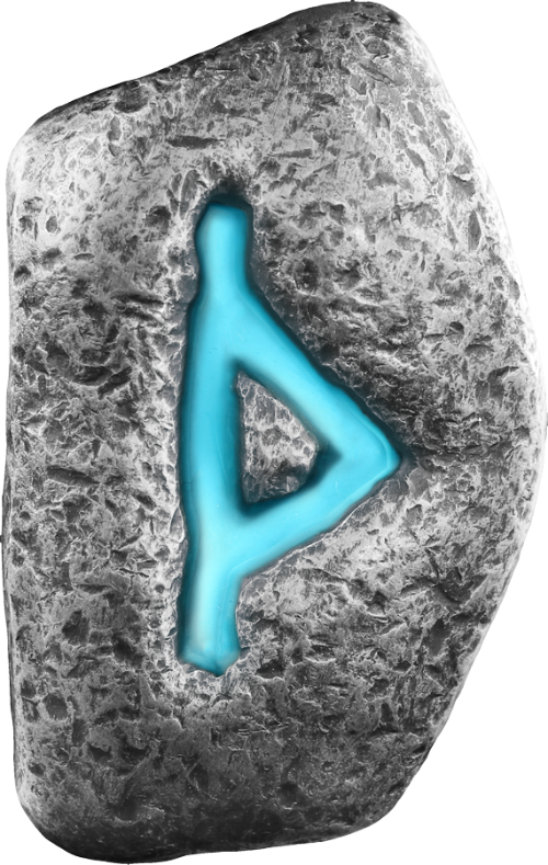 Germania Mint 1 oz Silberbarren Runes Collection Hellblau: Thurisaz ...