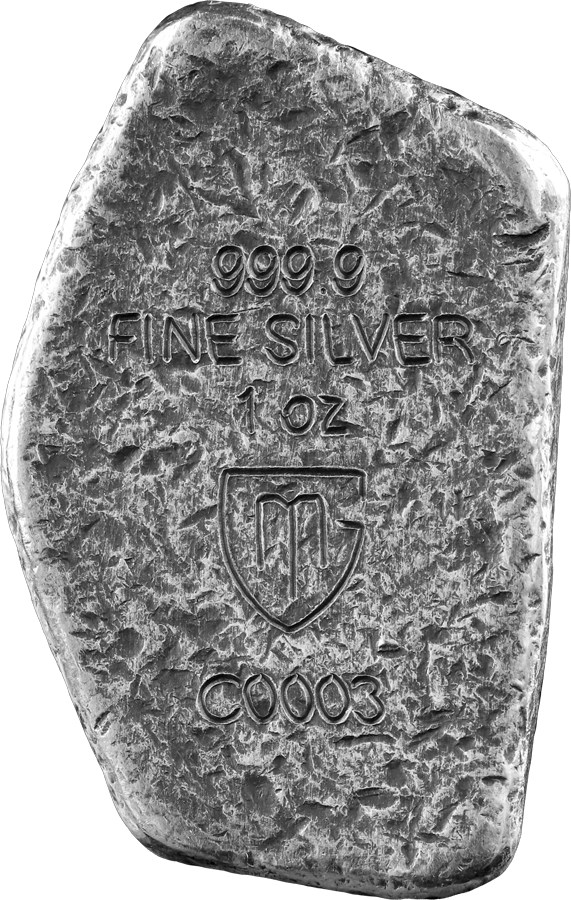 Germania Mint 1 oz Silberbarren Runes Collection Hellblau: Thurisaz