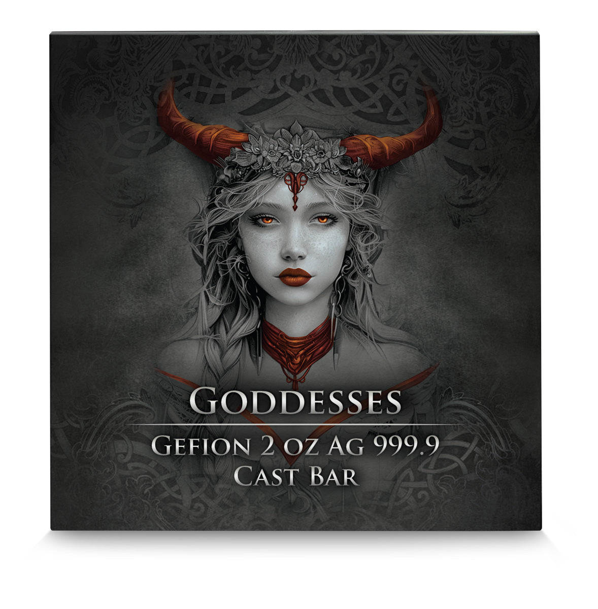 Germania Mint - Guss Silberbarren Goddesses Gefion (5.) 2 Oz Silber