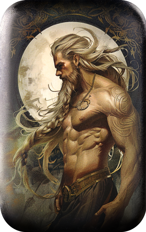 Germania Mint Guss Silberbarren Gods Baldur (1.) 2 Oz Silber Paurum