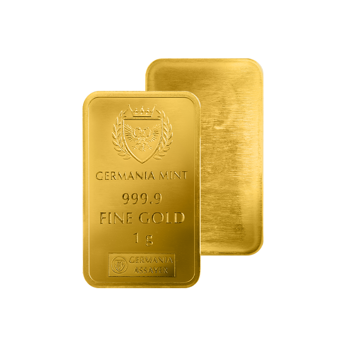 Goldbarren 1 Gramm Germania Mint Year of the Goat Ziege im Blister 2027