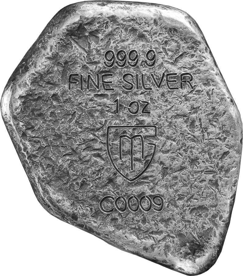 Germania Mint 1 oz Silberbarren Runes Collection Hellblau: Kenaz