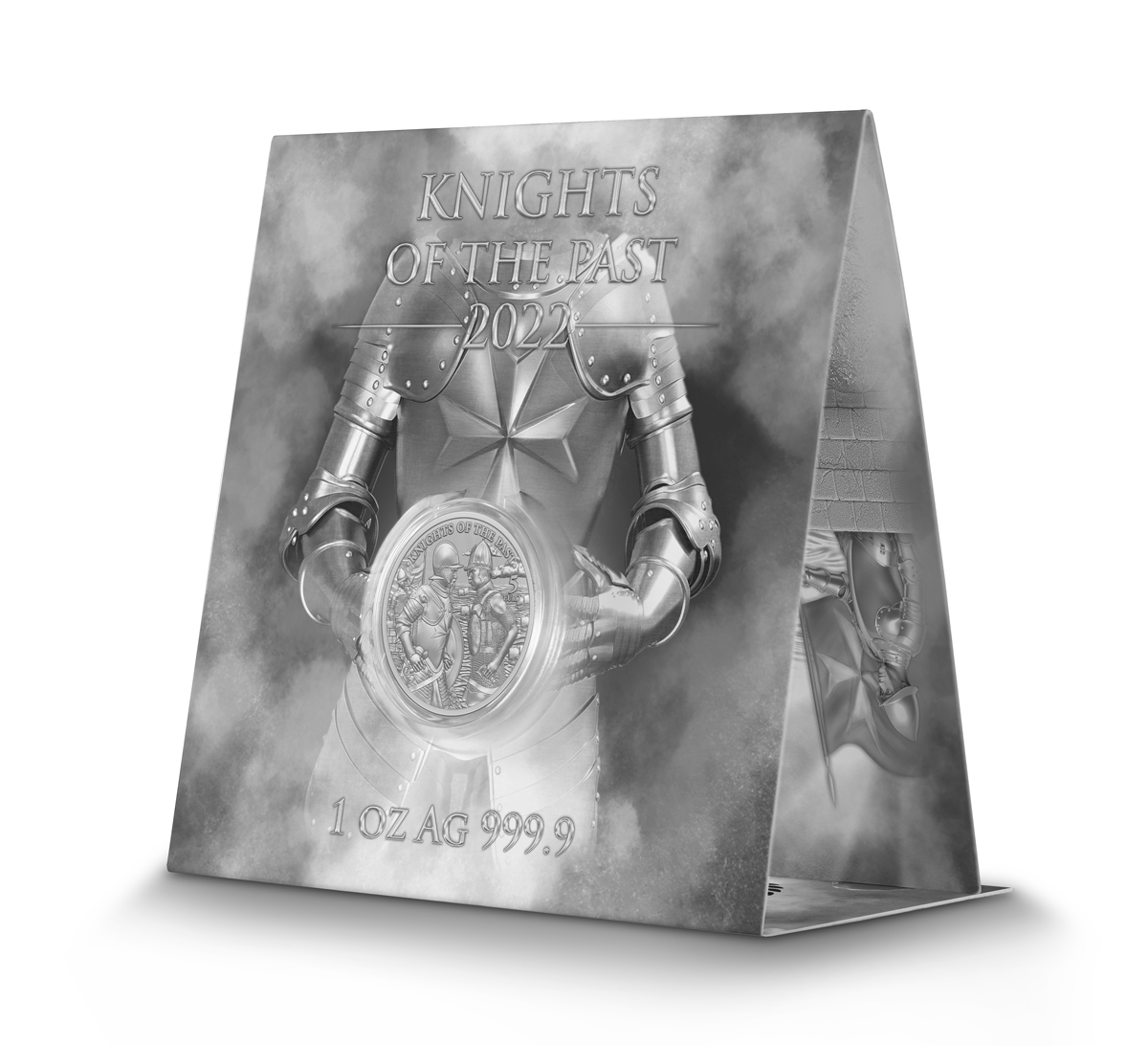 Germania Knights Of The Past - 1 Oz 2022 Silber Malta & Ottoman Soldat Silbermünzen