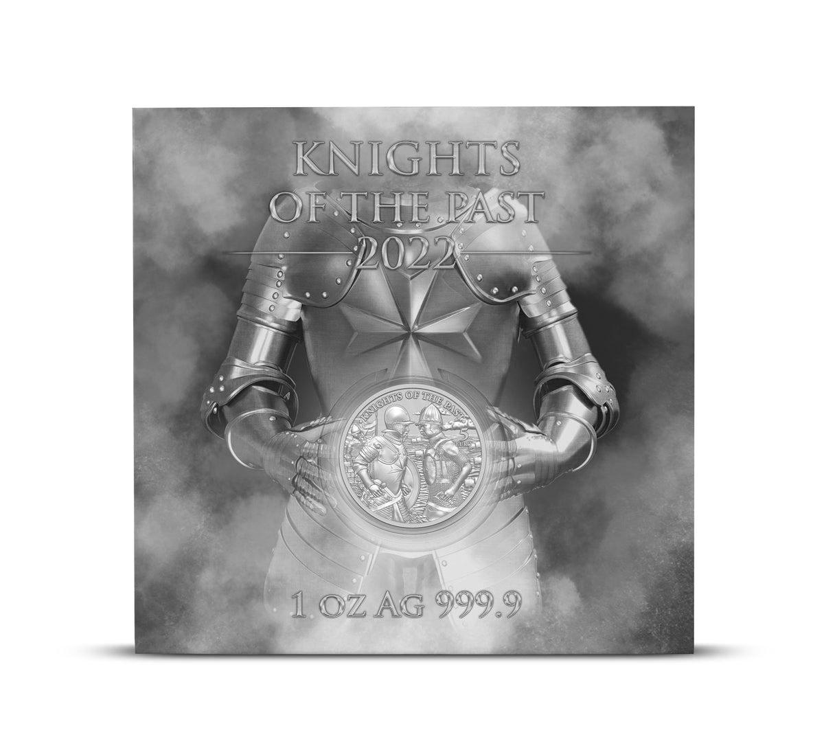 Germania Knights Of The Past - 1 Oz 2022 Silber Malta & Ottoman Soldat Silbermünzen