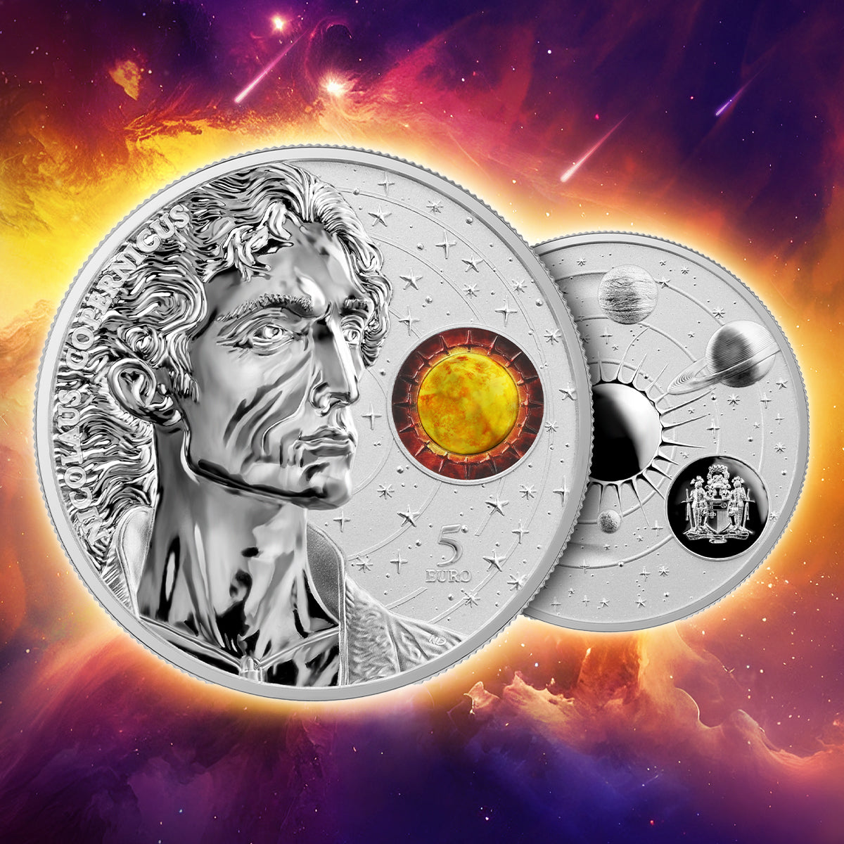 Copernicus 5 Euro 1oz Silber