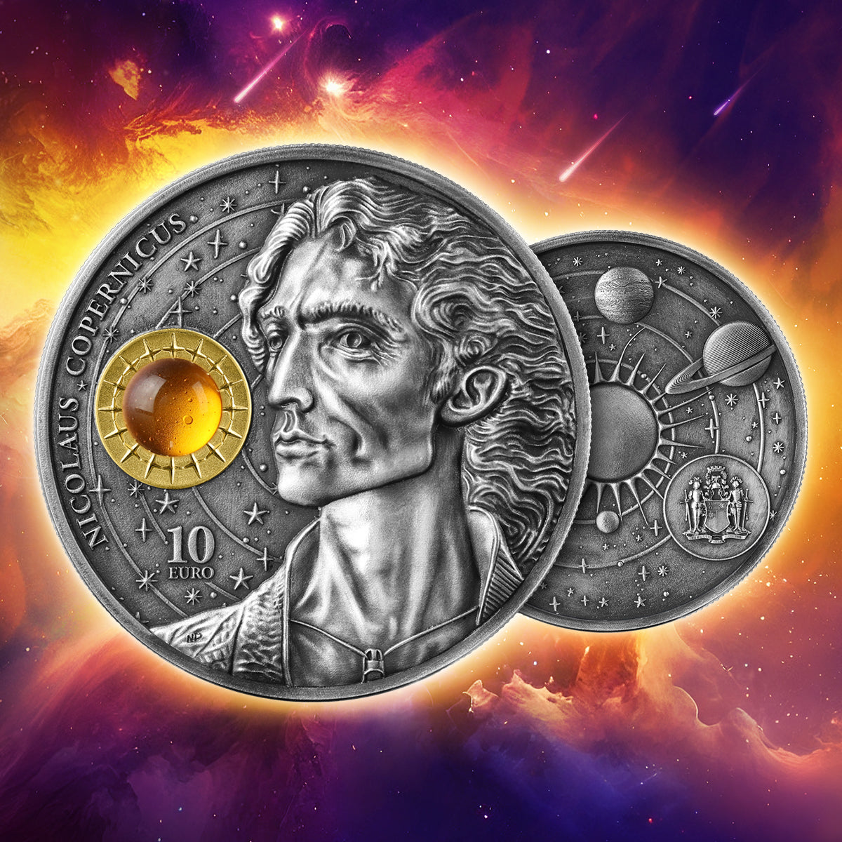 Copernicus 10 Euro 2 oz Silber
