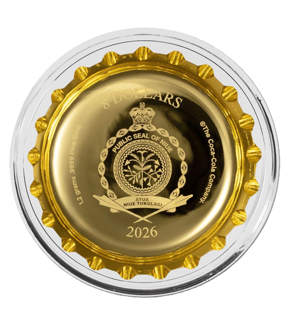 Sprite 65th Anniversary Bottlecap Goldmünze 1,2 g 