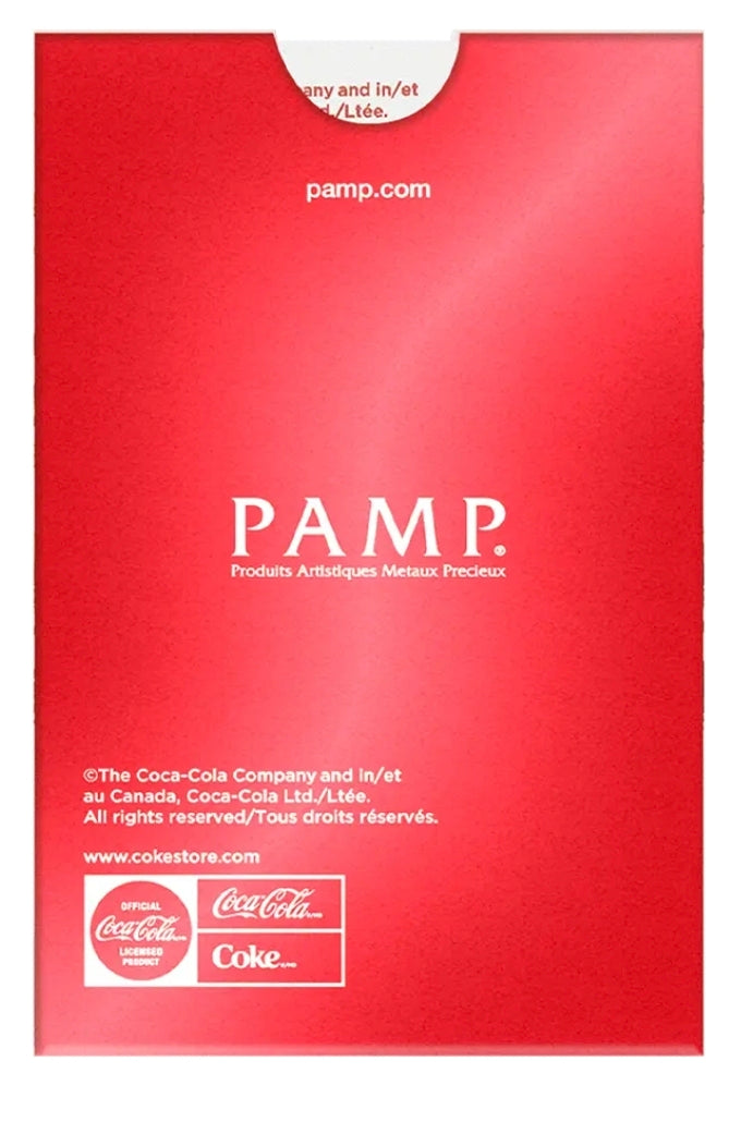 Goldbarren 1 Gramm PAMP Coca Cola Au999 Valentines Love**