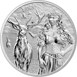 Germania Valkyries Ostara 2023 1 Oz Silbermünze Mit Zertifikat Silbermünzen