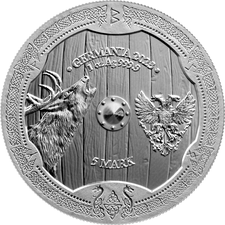 Germania Valkyries Ostara 2023 1 Oz Silbermünze Mit Zertifikat Silbermünzen
