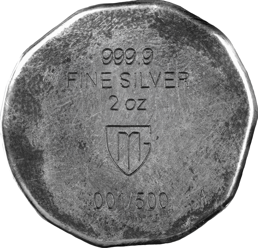 Germania Mint Vegisvir- 2 Oz Silber 2026 Guss Silberbarren