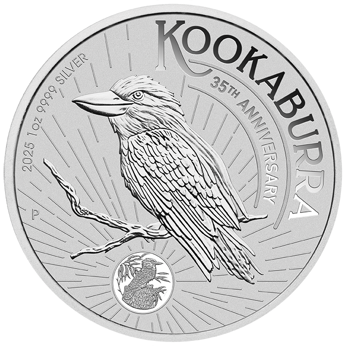 Australien Kookaburra 2025 Silbermünze 1 oz Perth Mint