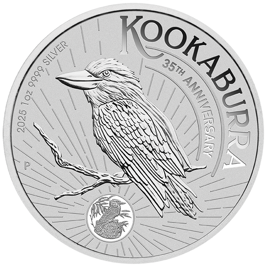 Australien Kookaburra 2025 Silbermünze 1 oz Perth Mint